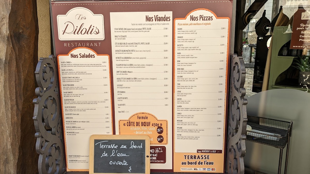Menu Restaurant Les Pilotis-4