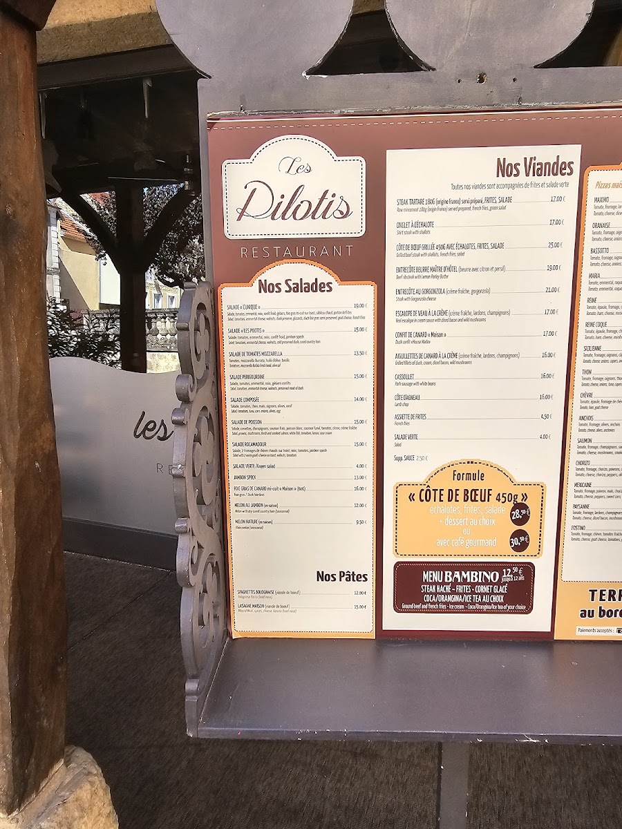 Menu Restaurant Les Pilotis-5