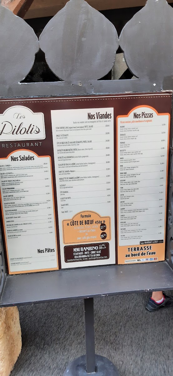 Menu Restaurant Les Pilotis-9